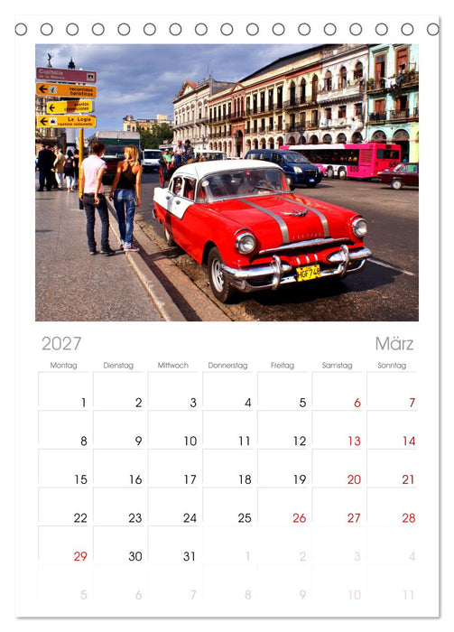 PONTIAC '55 (CALVENDO Tischplaner A5H 2027)