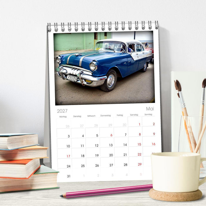 PONTIAC '55 (CALVENDO Tischplaner A5H 2027)