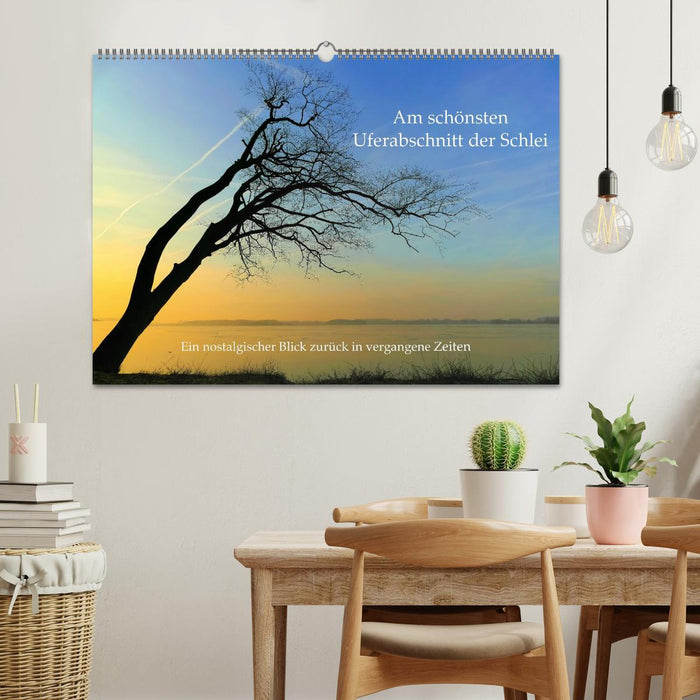 Am schönsten Uferabschnitt der Schlei (CALVENDO Wandkalender 2027)