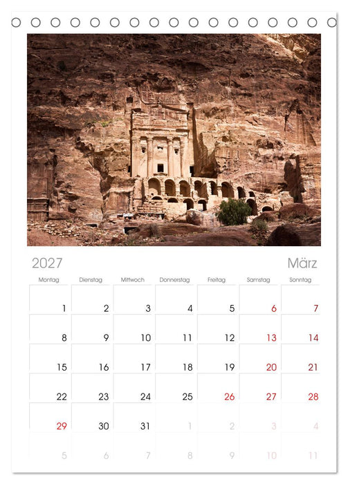 Petra Impressionen (CALVENDO Tischplaner A5H 2027)