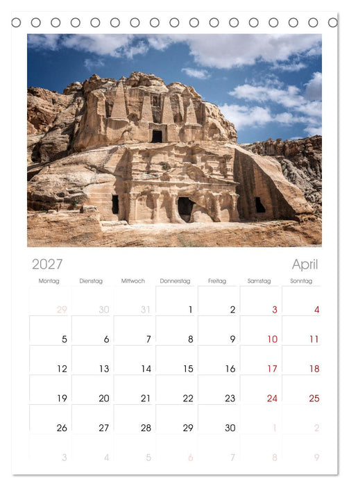 Petra Impressionen (CALVENDO Tischplaner A5H 2027)