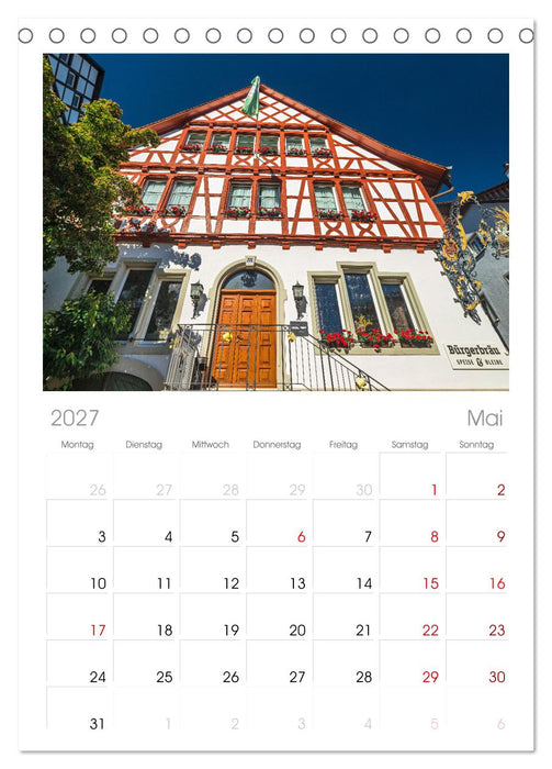Überlingen am schönen Bodensee (CALVENDO Tischplaner A5H 2027)