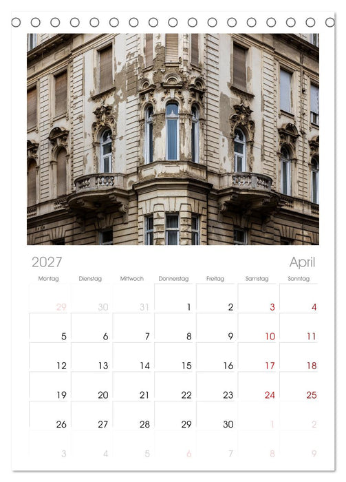 KAISERLICHES BUDAPEST (CALVENDO Tischplaner A5H 2027)