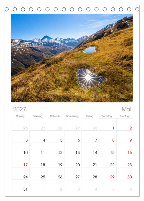 Lungauer Impressionen (CALVENDO Tischplaner A5H 2027)