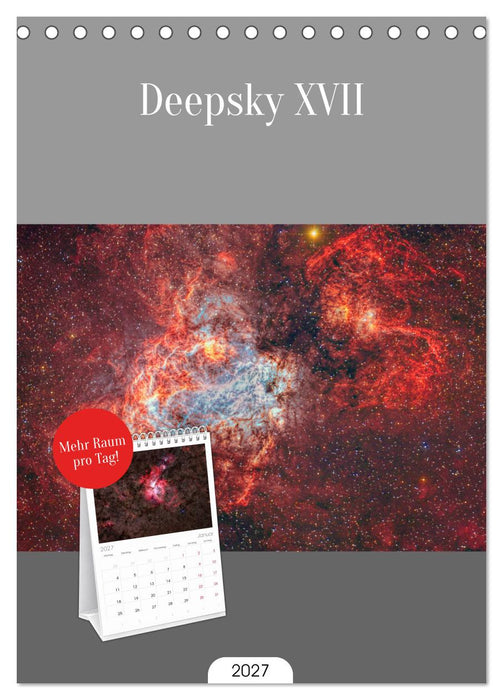 Deepsky XVII (CALVENDO Tischplaner A5H 2027)