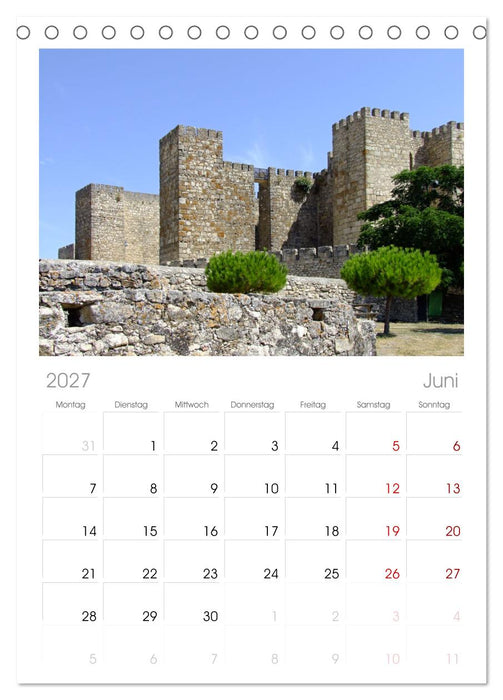 Extremadura Spanien (CALVENDO Tischplaner A5H 2027)