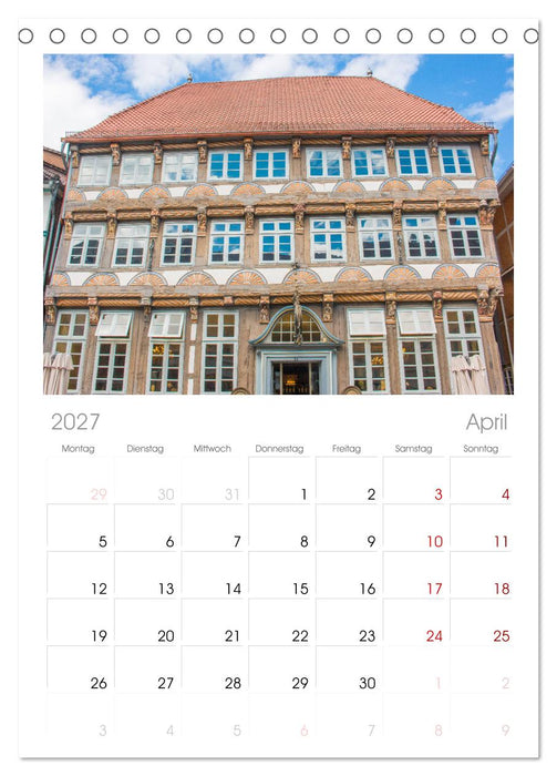 Altes Hameln (CALVENDO Tischplaner A5H 2027)