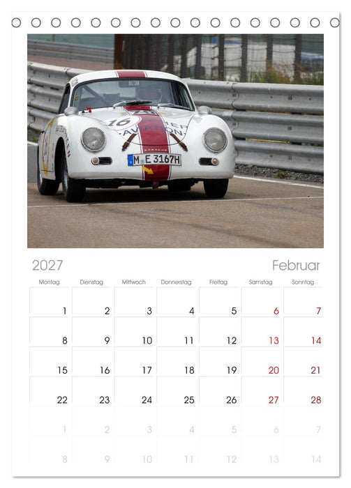 Sachsenring Classic (CALVENDO Tischplaner A5H 2027)