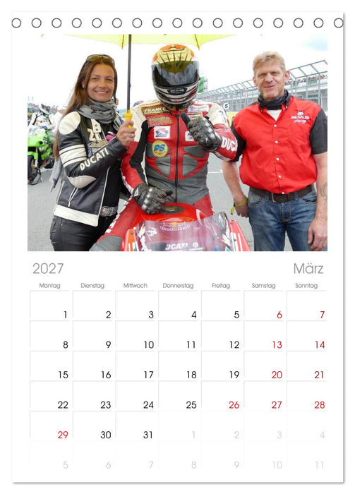 Sachsenring Classic (CALVENDO Tischplaner A5H 2027)