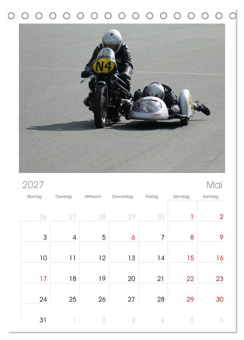 Sachsenring Classic (CALVENDO Tischplaner A5H 2027)