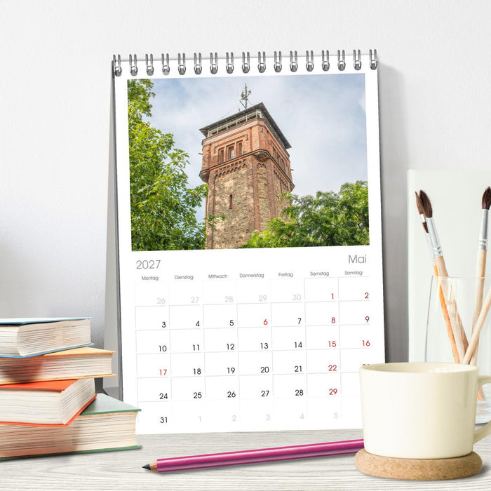 Historisches Hameln (CALVENDO Tischplaner A5H 2027)