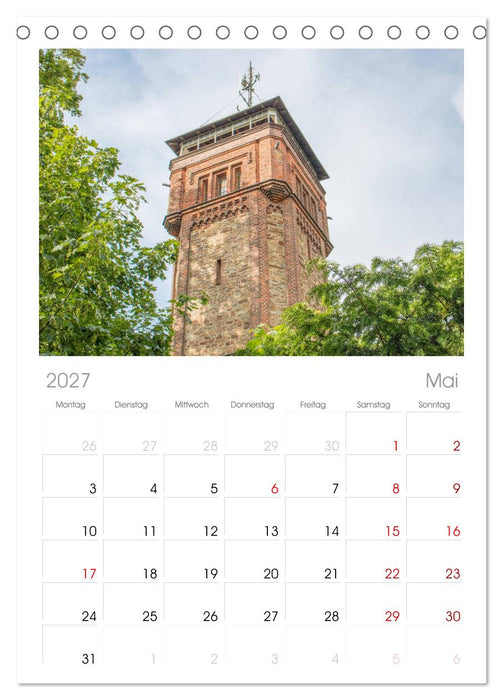 Historisches Hameln (CALVENDO Tischplaner A5H 2027)