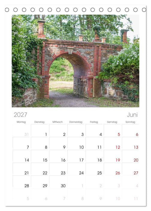 Historisches Hameln (CALVENDO Tischplaner A5H 2027)
