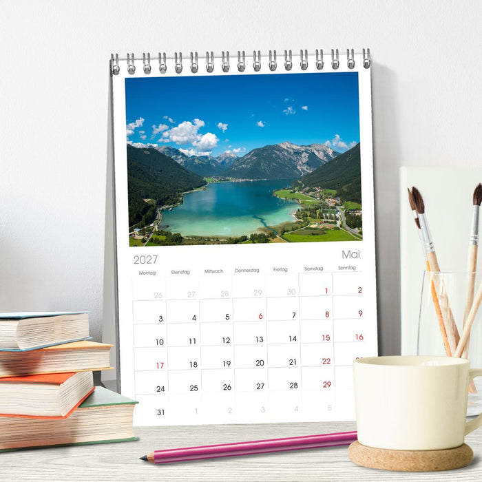 ACHENSEE Impressionen (CALVENDO Tischplaner A5H 2027)