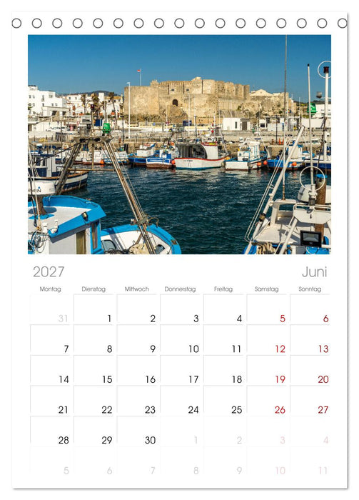 Spanien - Costa de la Luz (CALVENDO Tischplaner A5H 2027)