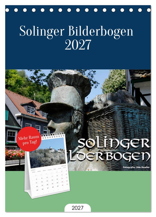 Solinger Bilderbogen 2027 (CALVENDO Tischplaner A5H 2027)