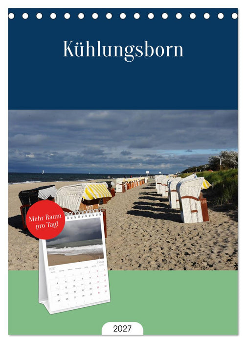 Kühlungsborn (CALVENDO Tischplaner A5H 2027)