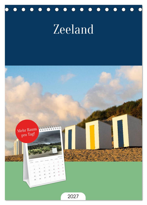 Zeeland (CALVENDO Tischplaner A5H 2027)