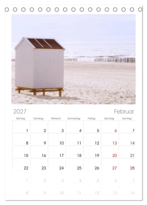 Zeeland (CALVENDO Tischplaner A5H 2027)