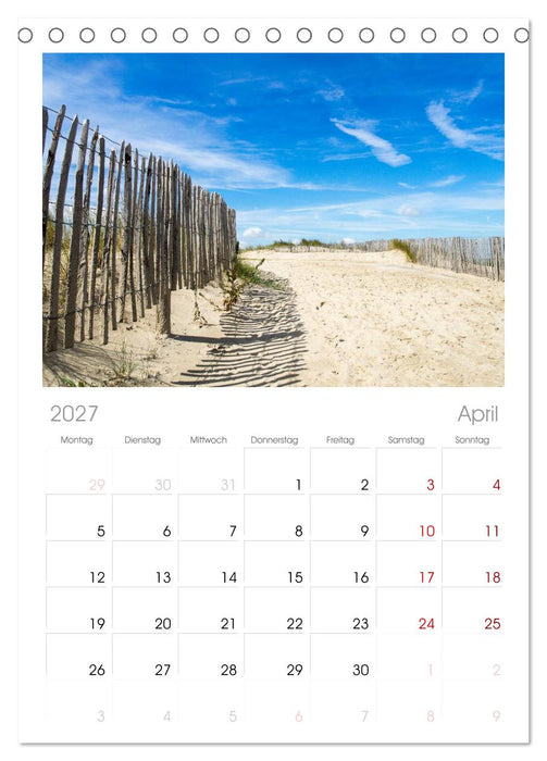 Zeeland (CALVENDO Tischplaner A5H 2027)