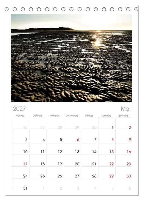 Zeeland (CALVENDO Tischplaner A5H 2027)