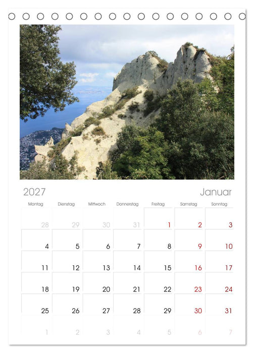 Ischia (CALVENDO Tischplaner A5H 2027)