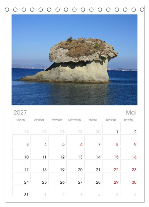 Ischia (CALVENDO Tischplaner A5H 2027)