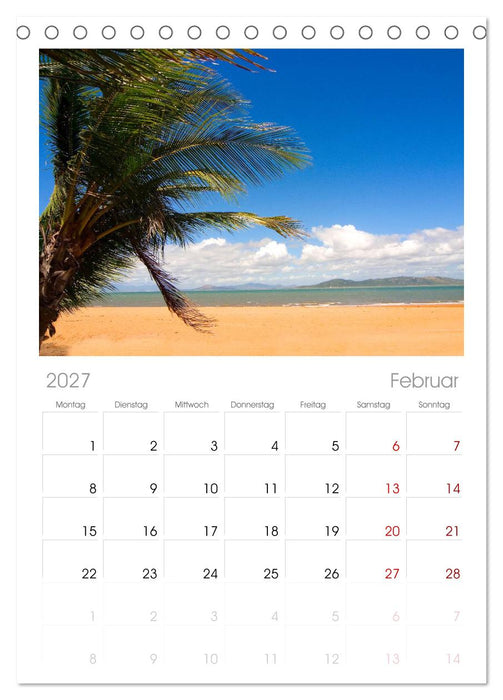 Australien (CALVENDO Tischplaner A5H 2027)