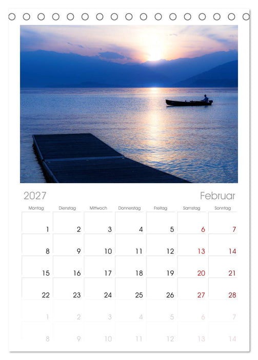 Lago Maggiore (CALVENDO Tischplaner A5H 2027)