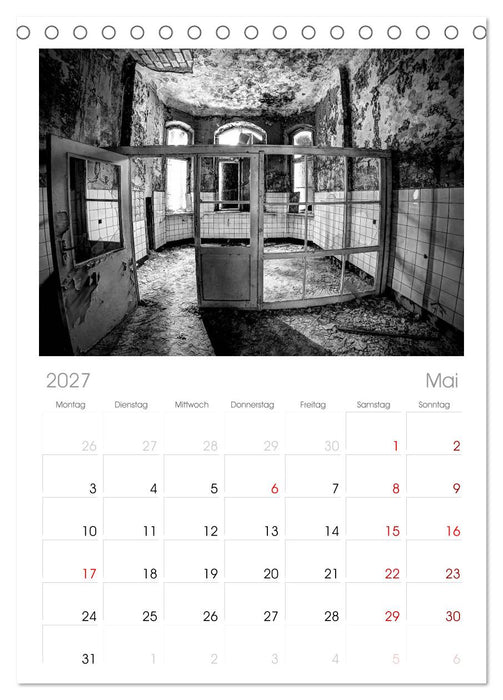 Lost Beauty (CALVENDO Tischplaner A5H 2027)