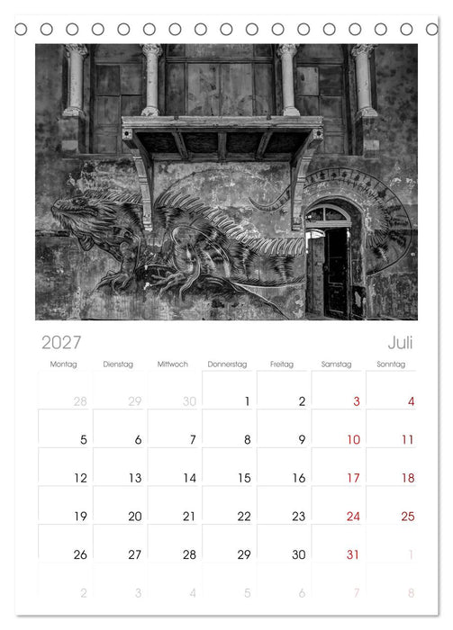 Lost Beauty (CALVENDO Tischplaner A5H 2027)