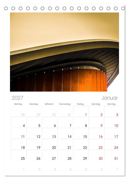 berlin specials (CALVENDO Tischplaner A5H 2027)