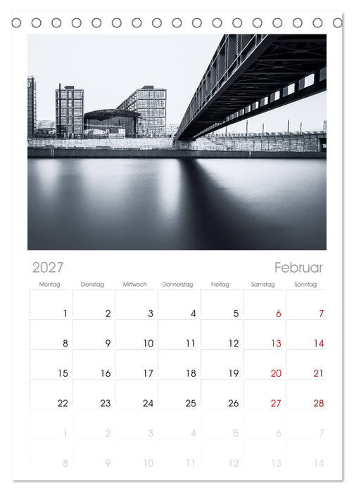 berlin specials (CALVENDO Tischplaner A5H 2027)