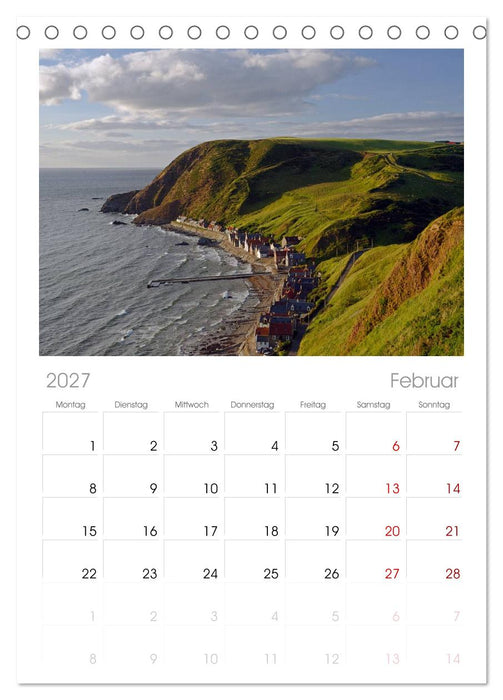 Schottland (CALVENDO Tischplaner A5H 2027)
