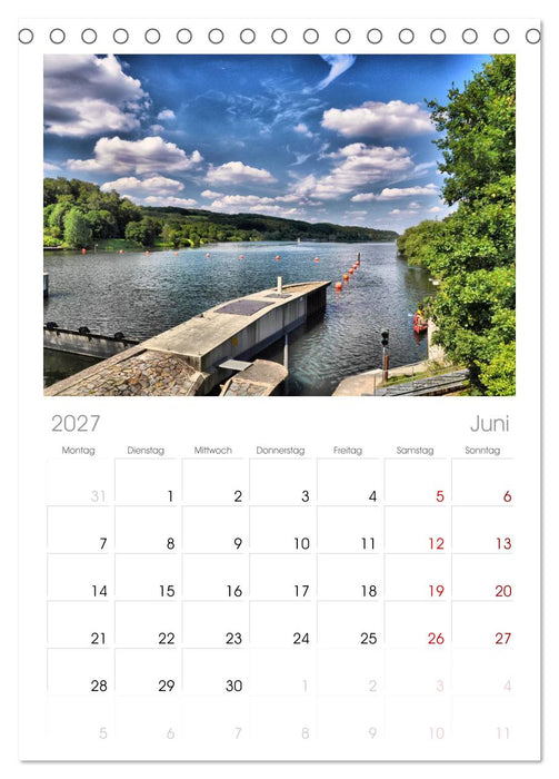 Bochum (CALVENDO Tischplaner A5H 2027)
