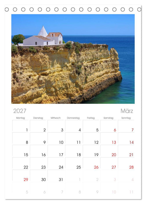 Portugal (CALVENDO Tischplaner A5H 2027)