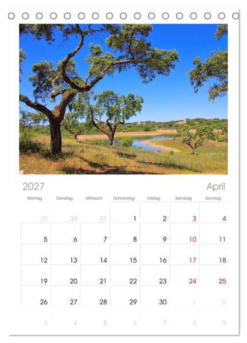 Portugal (CALVENDO Tischplaner A5H 2027)