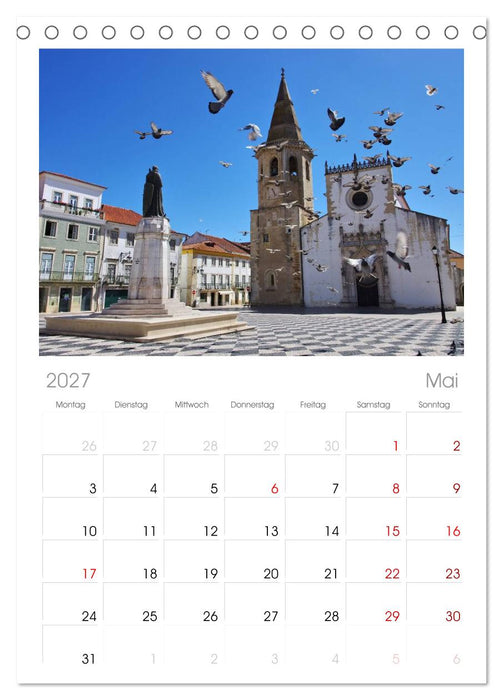 Portugal (CALVENDO Tischplaner A5H 2027)