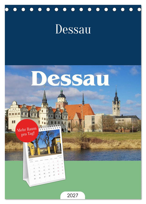Dessau (CALVENDO Tischplaner A5H 2027)