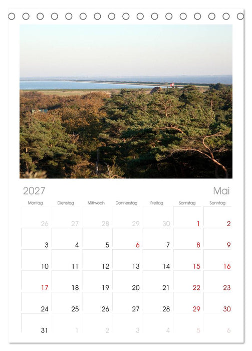 Die Insel Römö (CALVENDO Tischplaner A5H 2027)