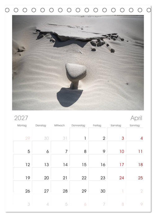 Ameland Wunderschöne Insel (CALVENDO Tischplaner A5H 2027)