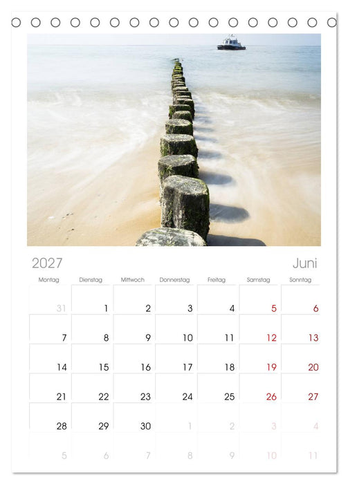 Ameland Wunderschöne Insel (CALVENDO Tischplaner A5H 2027)
