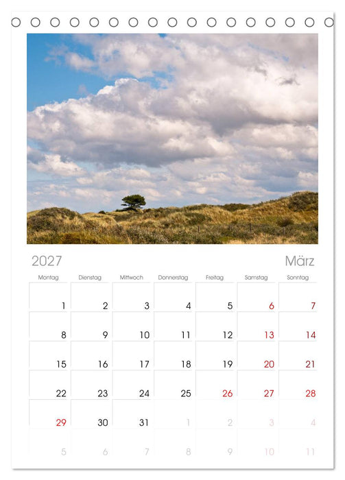 Ameland (CALVENDO Tischplaner A5H 2027)