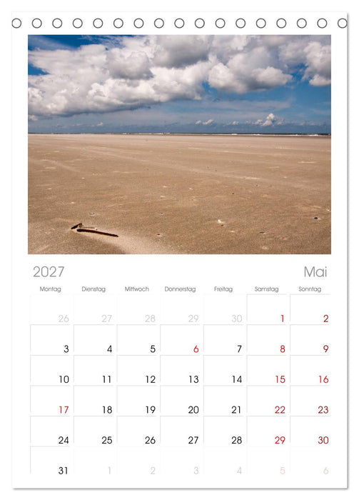 Ameland (CALVENDO Tischplaner A5H 2027)
