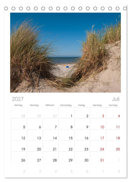 Ameland (CALVENDO Tischplaner A5H 2027)
