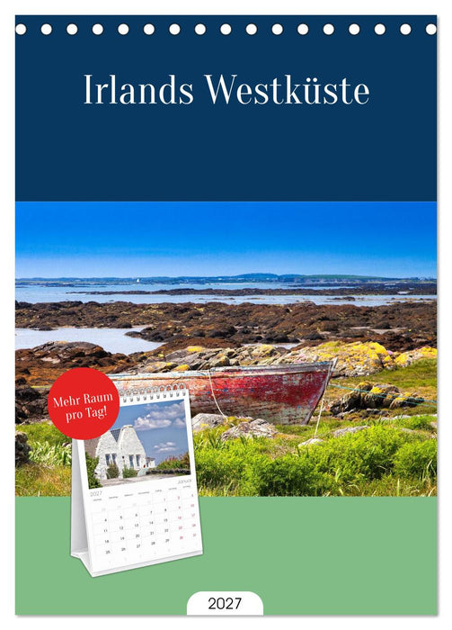 Irlands Westküste (CALVENDO Tischplaner A5H 2027)