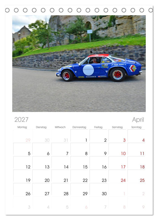 Renault Alpine A110 (CALVENDO Tischplaner A5H 2027)