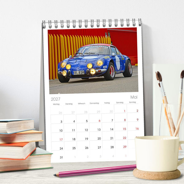 Renault Alpine A110 (CALVENDO Tischplaner A5H 2027)