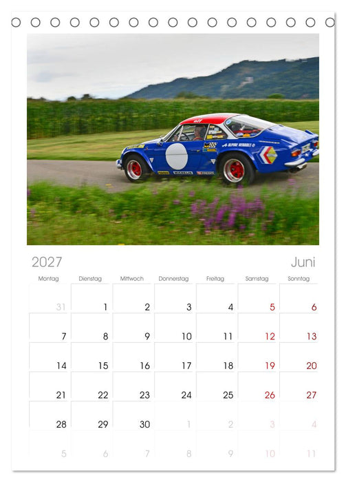 Renault Alpine A110 (CALVENDO Tischplaner A5H 2027)