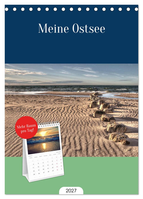 Meine Ostsee (CALVENDO Tischplaner A5H 2027)